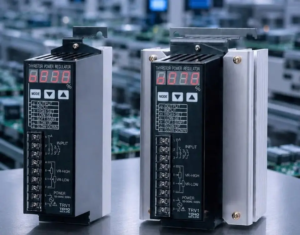 Bộ điều chỉnh công suất Thyristor TOHO TRV1 cho hệ thống gia nhiệt